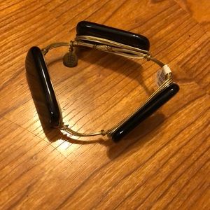 Black bourbon and bowties bracelet